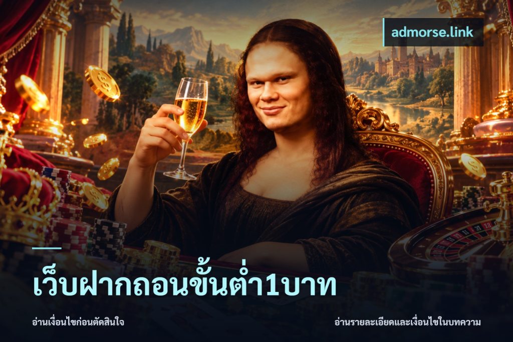 เว็บฝากถอนขั้นต่ำ1บาท