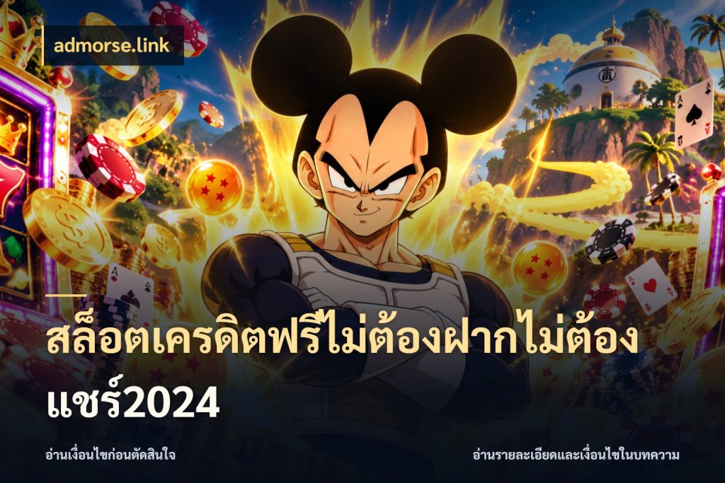 สล็อตเครดิตฟรีไม่ต้องฝากไม่ต้องแชร์2024 เปิดประเด็นเครดิตฟรีสำหรับคนชอบลุ้น สไตล์ admorse.link