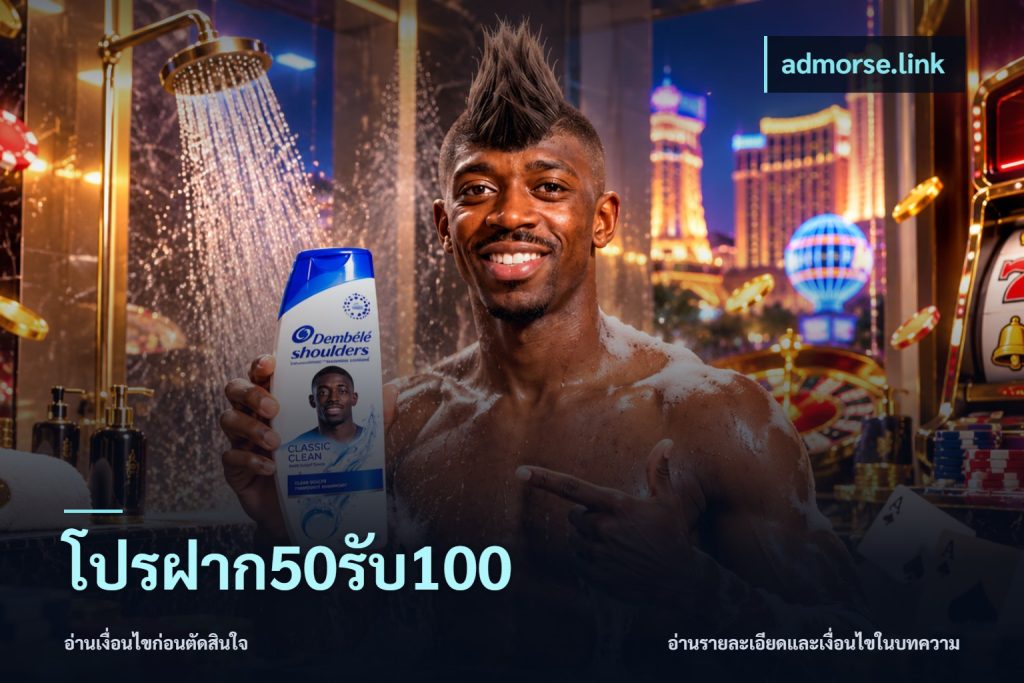 โปรฝาก50รับ100