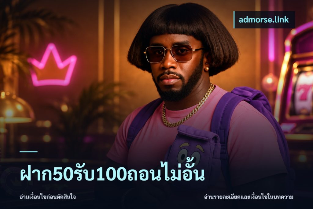 ฝาก50รับ100ถอนไม่อั้น