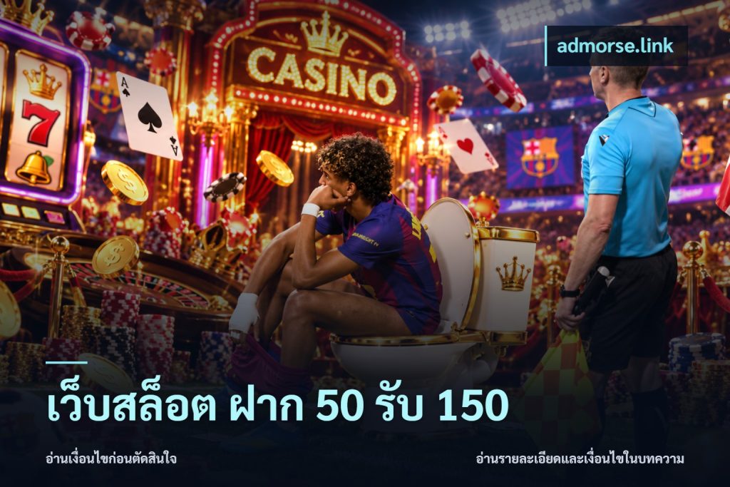 เว็บสล็อต ฝาก 50 รับ 150