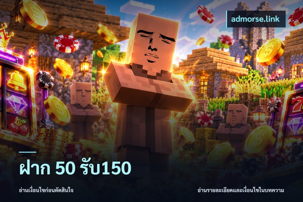 ฝาก 50 รับ150