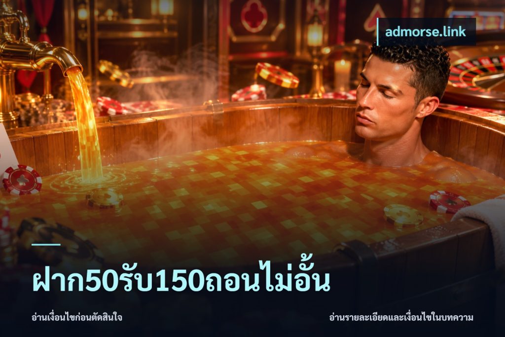 ฝาก50รับ150ถอนไม่อั้น