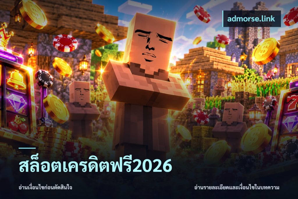 สล็อตเครดิตฟรี2026