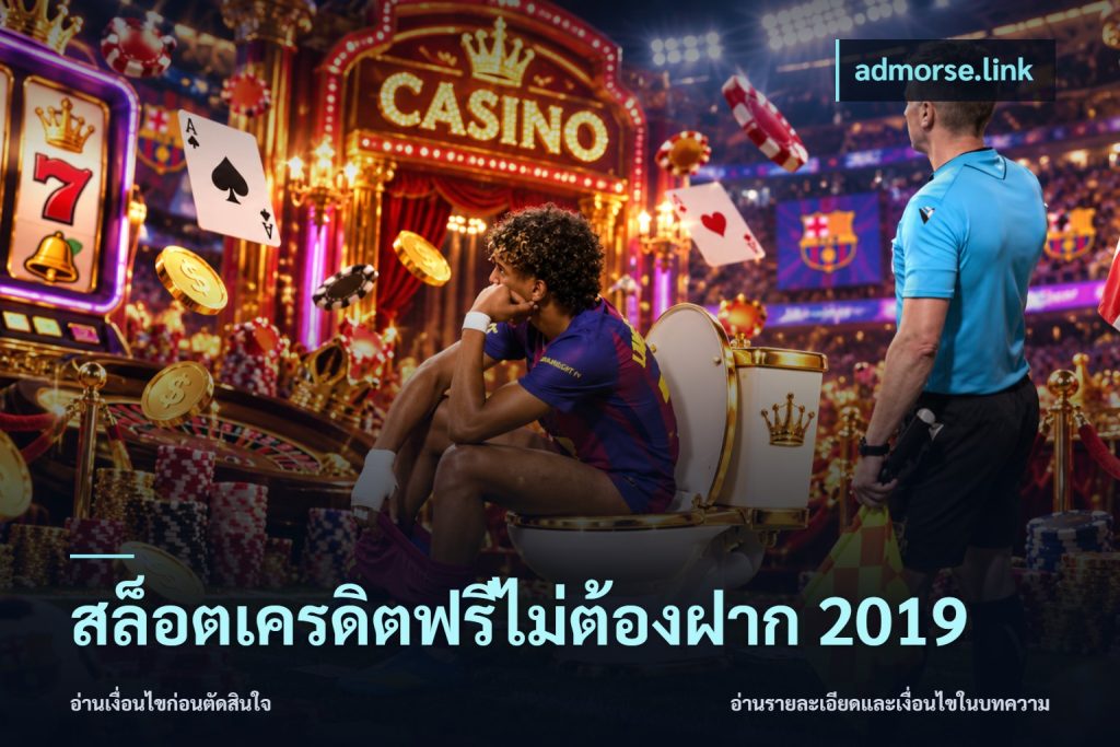 สล็อตเครดิตฟรีไม่ต้องฝาก 2019