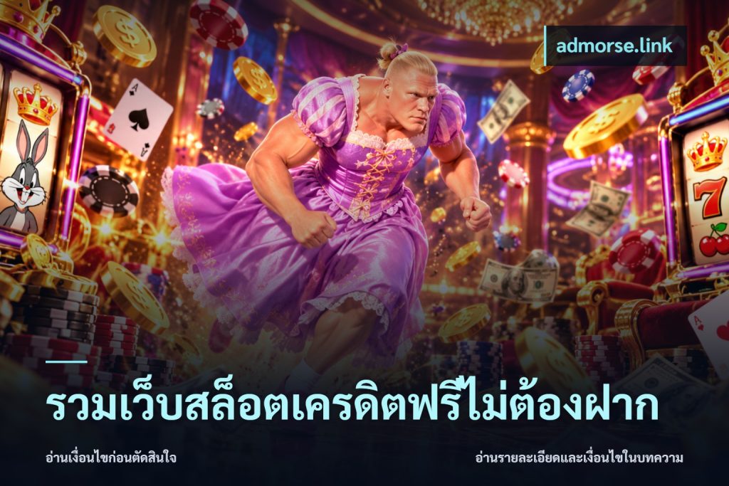 รวมเว็บสล็อตเครดิตฟรีไม่ต้องฝาก