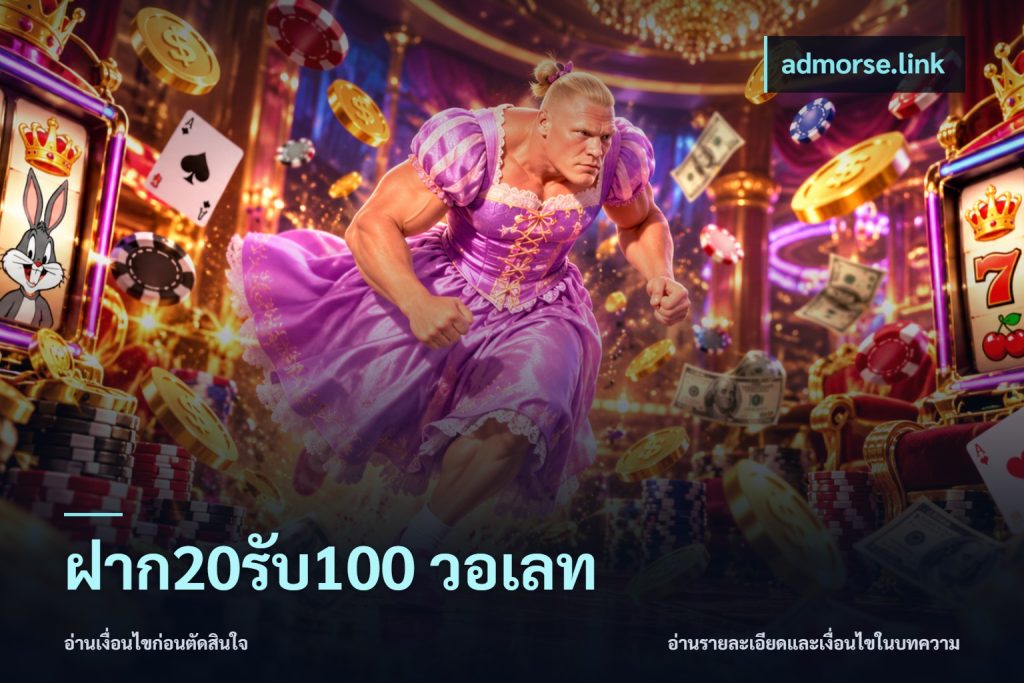 ฝาก20รับ100 วอเลท