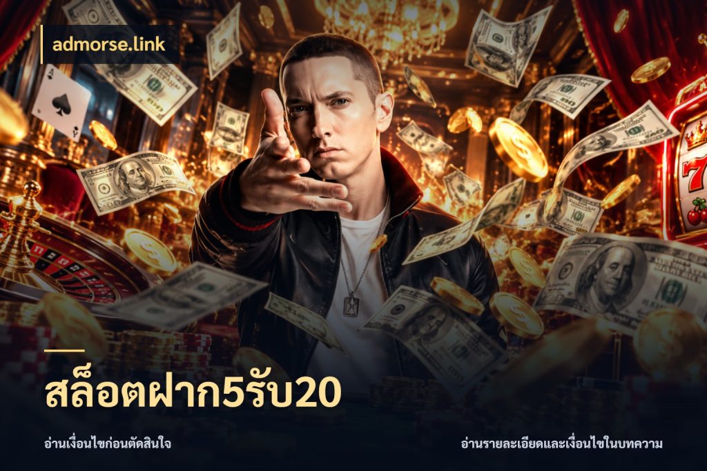 สล็อตฝาก5รับ20 สีสันของโปรฝากและยอดรับ ในมุม admorse.link