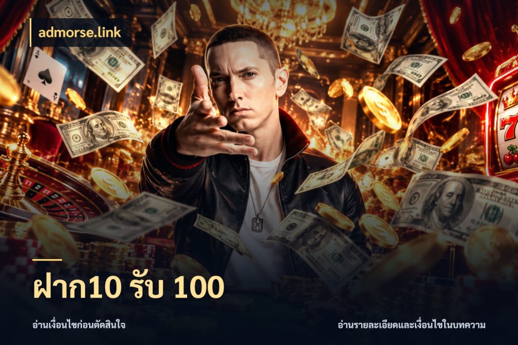 ฝาก10 รับ 100 เครดิตกับรูปแบบโปรที่ตรงใจ สไตล์ admorse.link