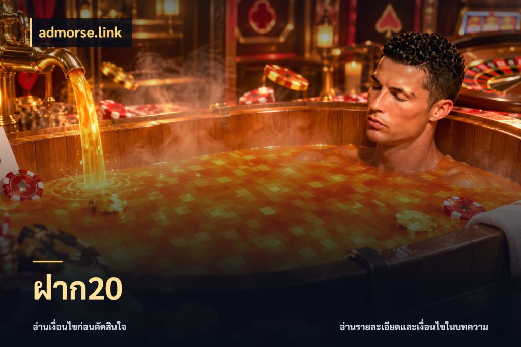 ฝาก20 จำนวนเริ่มต้นกับสไตล์เกมที่ชอบ สไตล์ admorse.link