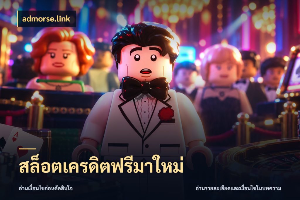 สล็อตเครดิตฟรีมาใหม่ จับมุมเด่นของเครดิตฟรีให้ตรงใจ ในมุม admorse.link