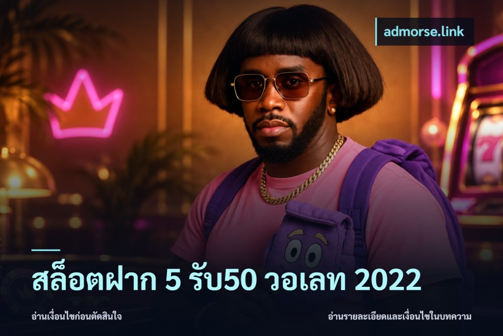 สล็อตฝาก 5 รับ50 วอเลท 2022