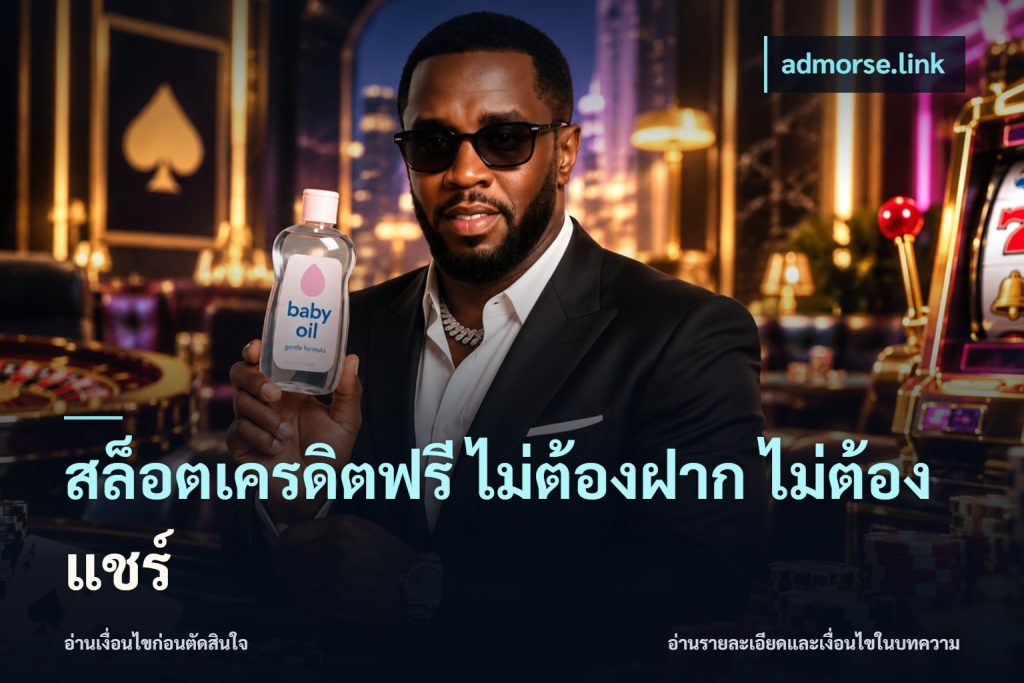 สล็อตเครดิตฟรี ไม่ต้องฝาก ไม่ต้องแชร์